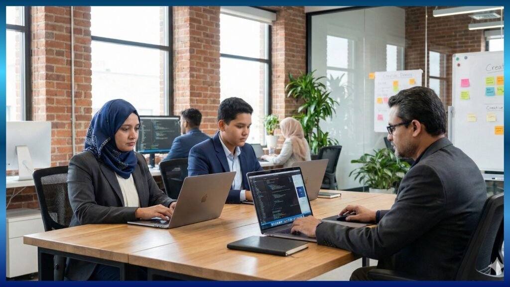 NazManir Digital Agency — Professional WordPress Web Design, Meta & Google Ads, and Content Writing Services.