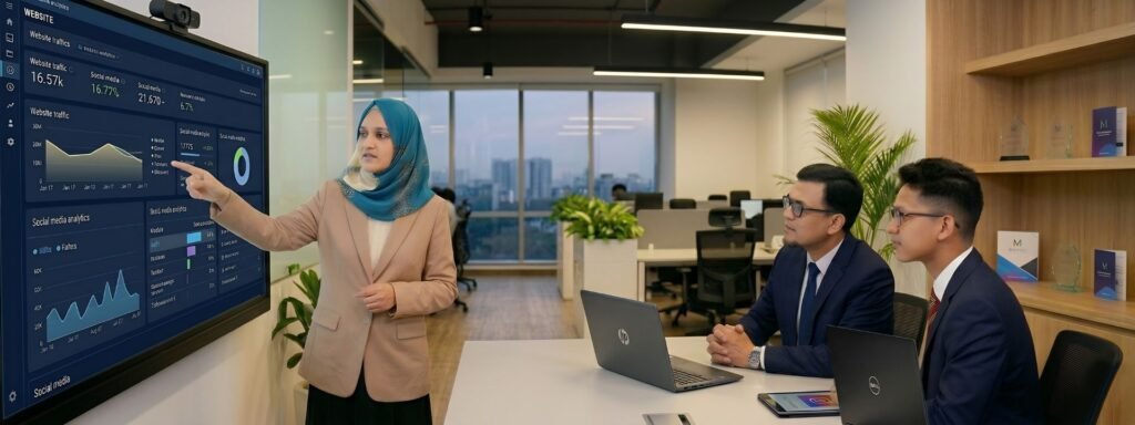 NazManir Digital Website Hero Image